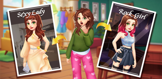 اسکرین شات 8 بازی Makeover Story: Fashion Merge