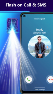 اسکرین شات 1 برنامه Flashlight - Led Torch Light