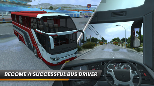 اسکرین شات 1 بازی Bus Simulator Indonesia