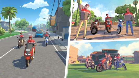 اسکرین شات 1 بازی Ojol Life: Food Delivery Game