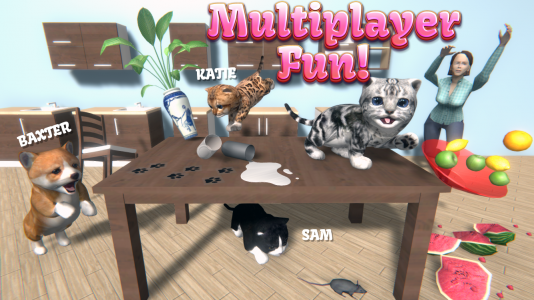اسکرین شات 1 بازی Cat Simulator - Kitten stories