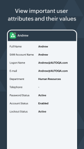 اسکرین شات 3 برنامه Active Directory Manager Lite