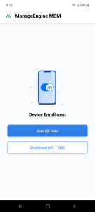 اسکرین شات 1 برنامه ManageEngine MDM