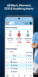 اسکرین شات 5 برنامه Manchester City Official App