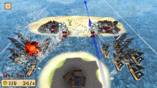 اسکرین شات 4 بازی Pirates! Showdown