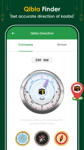 اسکرین شات 4 برنامه Ramadan Calendar: Prayer times