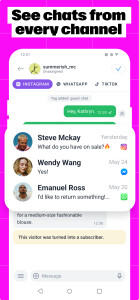 اسکرین شات 5 برنامه Manychat