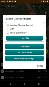اسکرین شات 7 برنامه Measure map