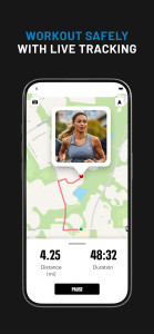 اسکرین شات 4 برنامه Map My Fitness Workout Tracker