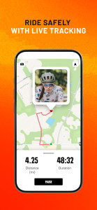 اسکرین شات 3 برنامه Map My Ride With GPS Tracker