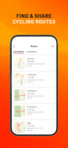 اسکرین شات 7 برنامه Map My Ride With GPS Tracker