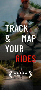 اسکرین شات 1 برنامه Map My Ride With GPS Tracker