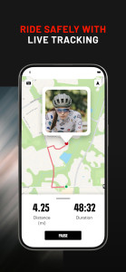اسکرین شات 4 برنامه Map My Ride With GPS Tracker