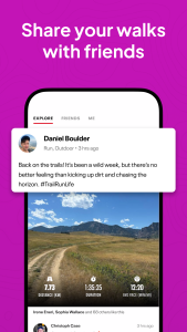 اسکرین شات 5 برنامه Map My Walk: Walking Tracker