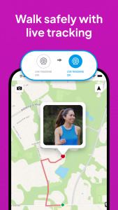 اسکرین شات 2 برنامه Map My Walk: Walking Tracker