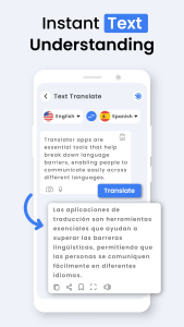 اسکرین شات 1 برنامه Language Translate App