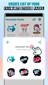 اسکرین شات 2 برنامه Sticker Maker for WhatsApp