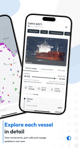 اسکرین شات 2 برنامه MarineTraffic - Ship Tracking