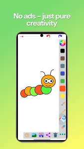 اسکرین شات 4 برنامه Paint for kids