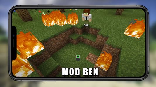اسکرین شات 1 برنامه Ben 10 Mod Minecraft
