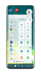 اسکرین شات 1 برنامه Vista Theme for Launcher