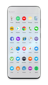 اسکرین شات 4 برنامه Vista Theme for Launcher