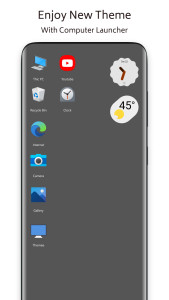 اسکرین شات 6 برنامه Win 10 Dark Theme for Launcher