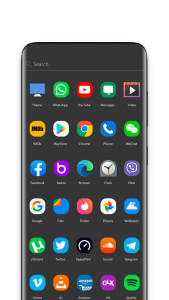 اسکرین شات 4 برنامه Win 10 Dark Theme for Launcher
