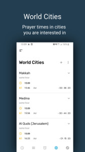 اسکرین شات 4 برنامه صلاتك Salatuk (Prayer time)
