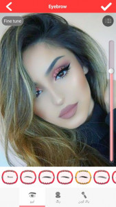 اسکرین شات 3 برنامه میکاپ و آرایش - ویرایشگر صورت