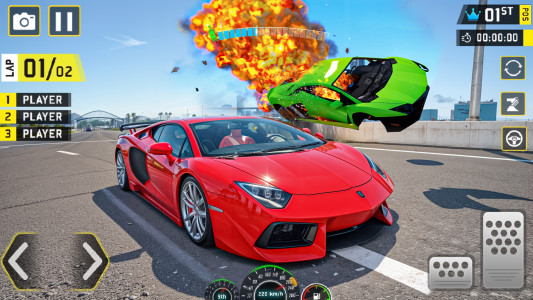 اسکرین شات 3 بازی Mega Real Driving : Car Crash