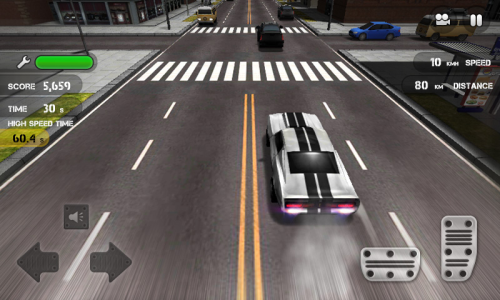 اسکرین شات 7 بازی Race the Traffic