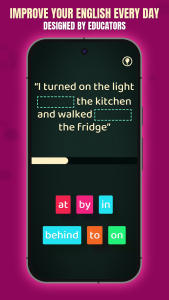 اسکرین شات 7 بازی Learn English Preposition Game