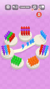 اسکرین شات 1 بازی Escape Island: Fun Color Sort