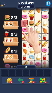 اسکرین شات 5 بازی Food Match 3D: Tile Puzzle