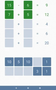 اسکرین شات 1 برنامه جمع و تفریق