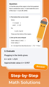 اسکرین شات 2 برنامه AI Math Scanner: Maths Solver