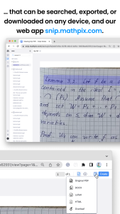 اسکرین شات 5 برنامه Mathpix Snip
