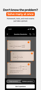 اسکرین شات 2 برنامه QANDA: AI Math & Study Helper