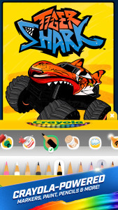 اسکرین شات 3 بازی Hot Wheels Coloring Game