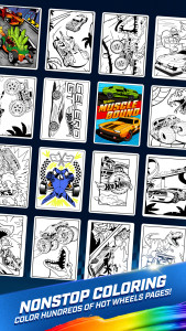 اسکرین شات 1 بازی Hot Wheels Coloring Game