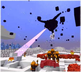 اسکرین شات 3 برنامه Crackers Wither Storm PE Mod