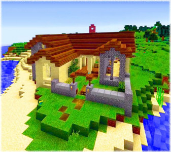 اسکرین شات 1 برنامه House Building Mod