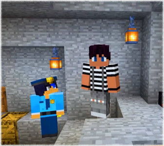 اسکرین شات 3 برنامه Police Mod for PE