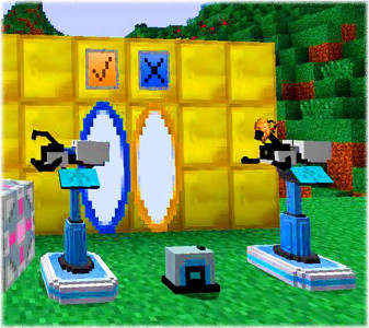 اسکرین شات 2 برنامه Portal Gun Mod