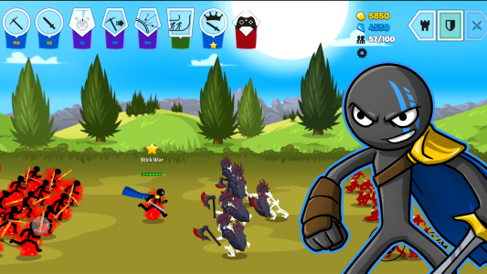 اسکرین شات 2 بازی Stick War: Saga