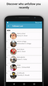 اسکرین شات 4 برنامه Follower Analyzer for Instagram