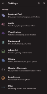 اسکرین شات 8 برنامه Poweramp Music Player