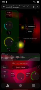 اسکرین شات 8 برنامه Poweramp Equalizer
