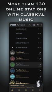 اسکرین شات 1 برنامه Classical Music Radio